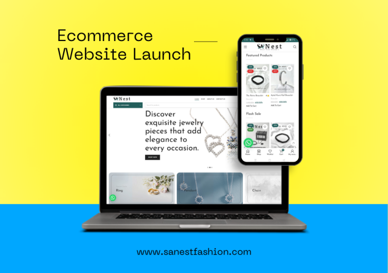 Modern eCommerce Store for SA Nest Fashion